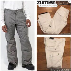 Aperture Men's Small heather gray insulated ski pants